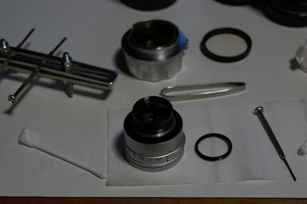分解　LEITZ SUMMICRON 1:2/50