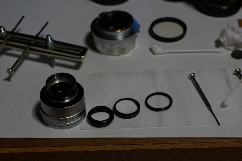 分解　LEITZ SUMMICRON 1:2/50