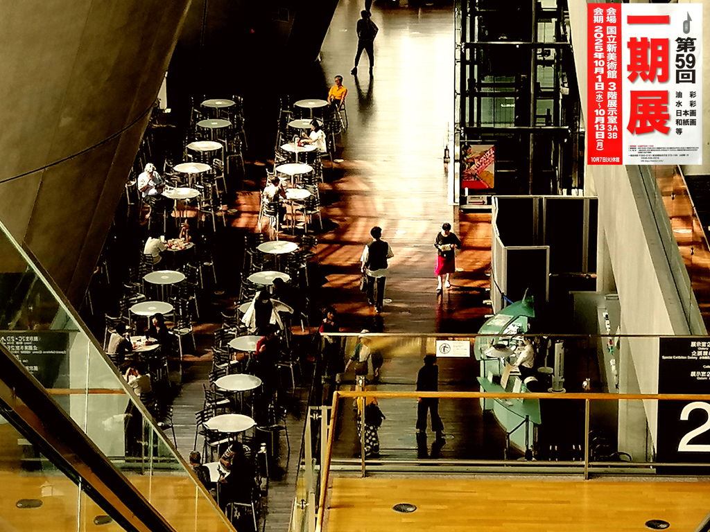 2025・10・14 Tue,第59回 一期展 見学 シーン1