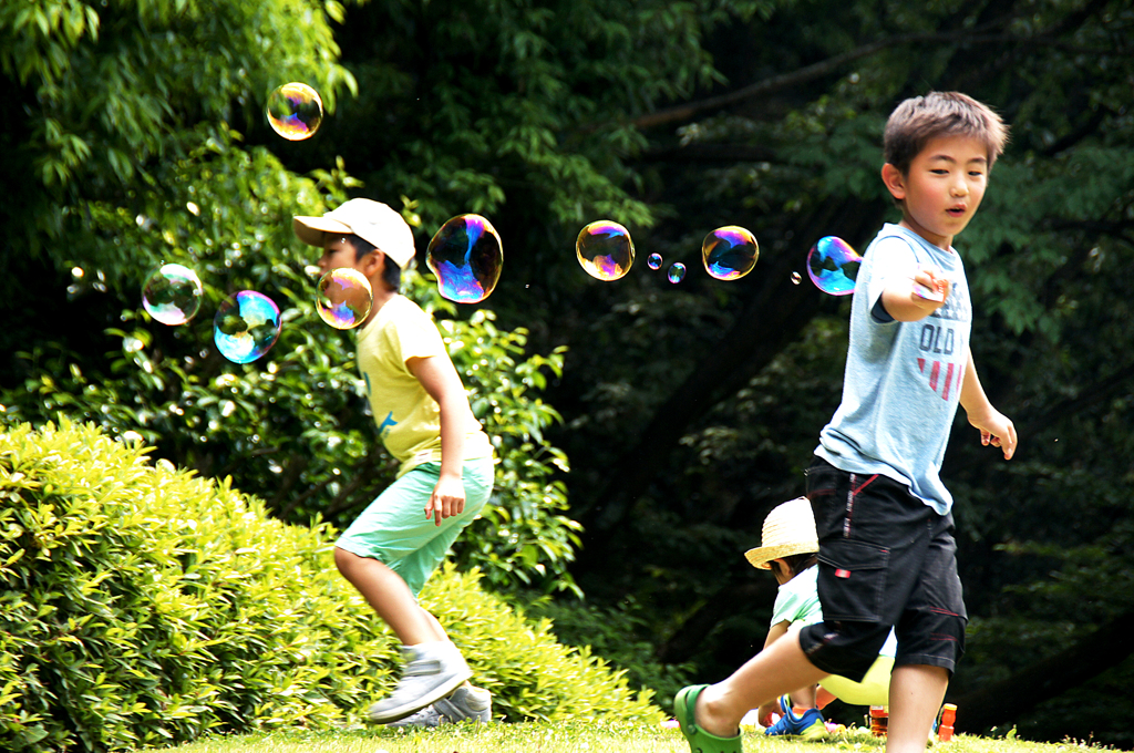 Soap bubble  シャボン玉