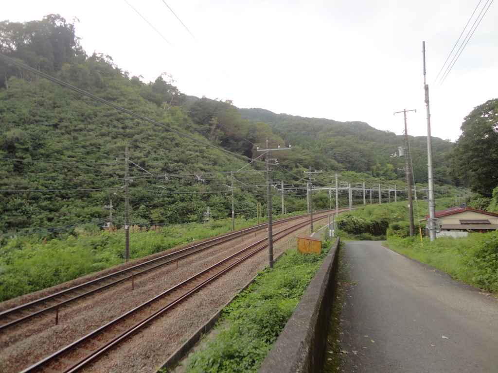 高尾の線路からテキトーショット