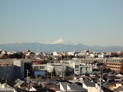 コンデジで富士山