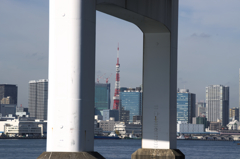 レインボーブリッジから東京タワー