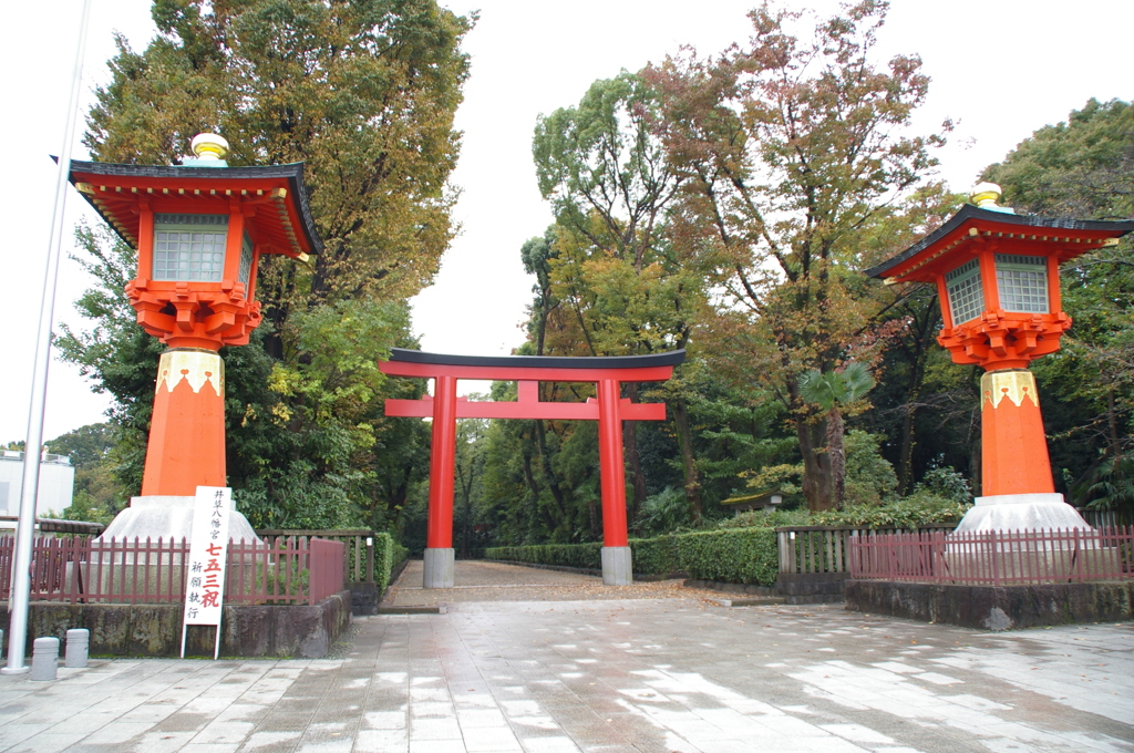 井草八幡（入り口）