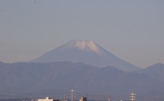 富士山よく見えました。