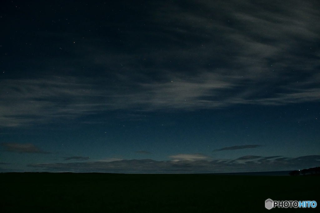 夜の雲