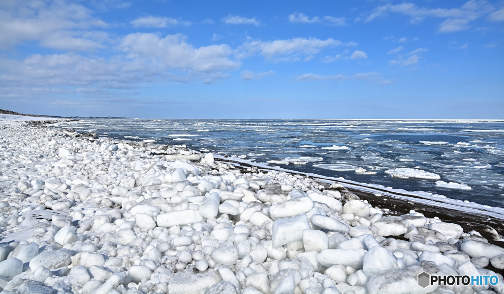氷の海岸