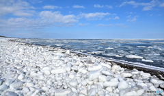 氷の海岸