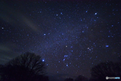 初冬の夜空