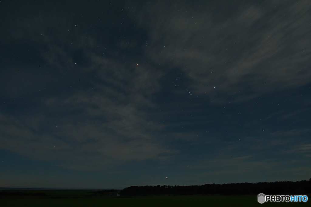 午前3時の空