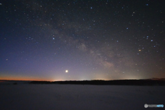 黎明の星空