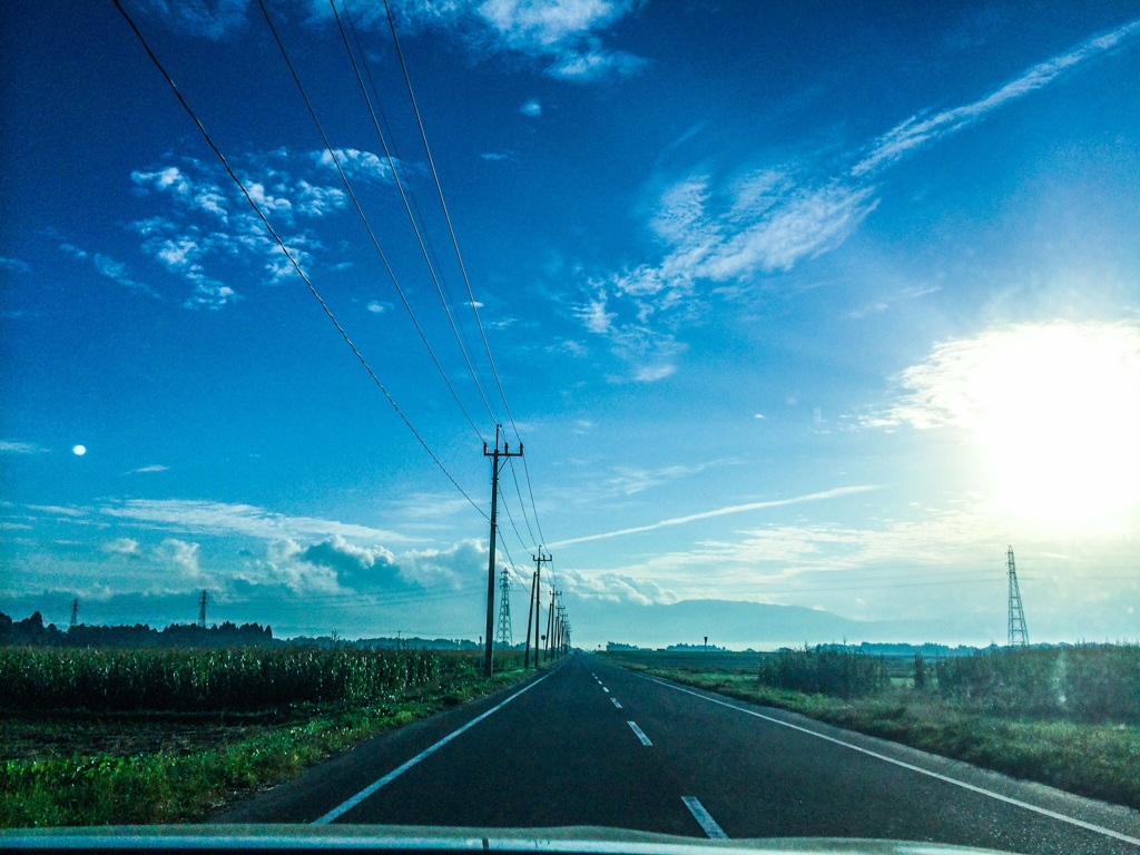 青の通勤路