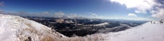 久住連山 冬