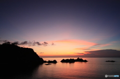 式根島・蒼茫