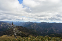 素晴らしい山並み