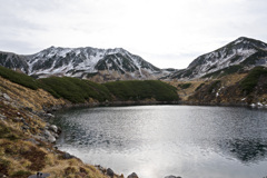 みくりが池越しの立山