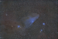 (再処理)すごーくノイジーな青い馬星雲
