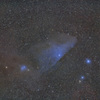 (再処理)すごーくノイジーな青い馬星雲