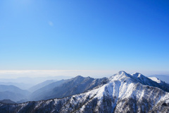 愛媛県第二位の高峰、二ノ森