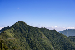 西黒森山とUFOライン
