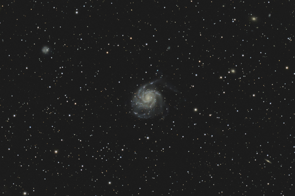 M101・回転花火銀河