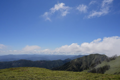 徳島高知方面の山々