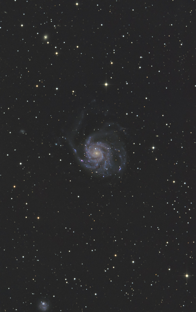 M101(回転花火銀河)