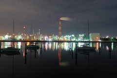四日市　工場夜景