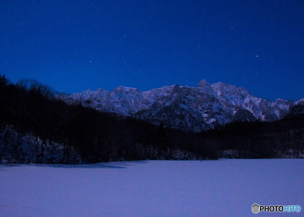 戸隠三景(夜明け前)