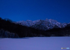 戸隠三景(夜明け前)