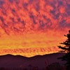 夕景　尾瀬