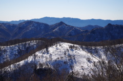 台高山脈　桧塚奥峰にて