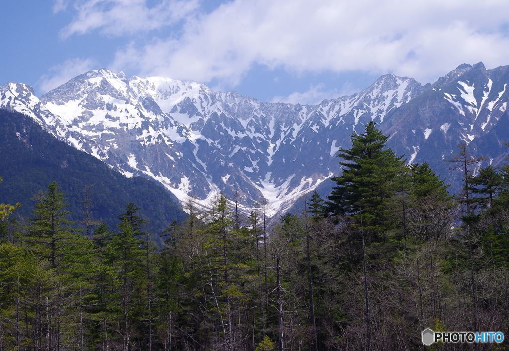穂高連峰