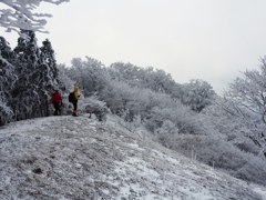 冬の登山