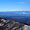 白山を望む