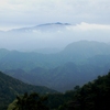 山並みと雲海