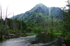 上高地・六百山と岳沢湿原