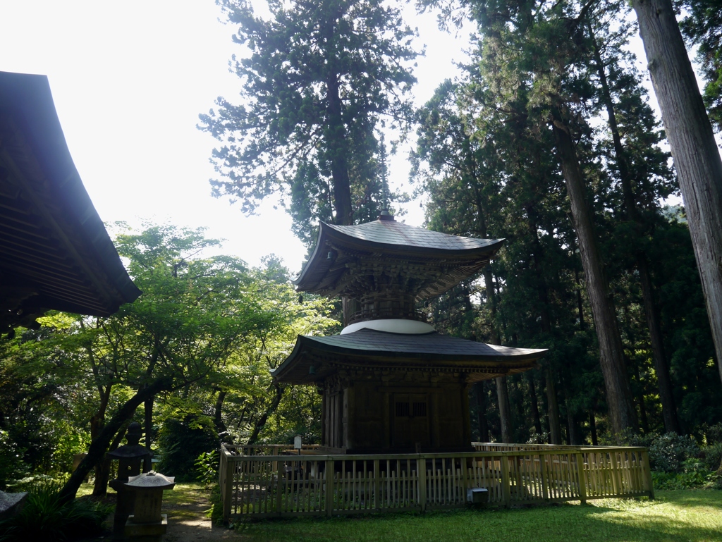 古刹　岩湧寺多宝塔