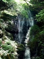 三峰山　不動滝