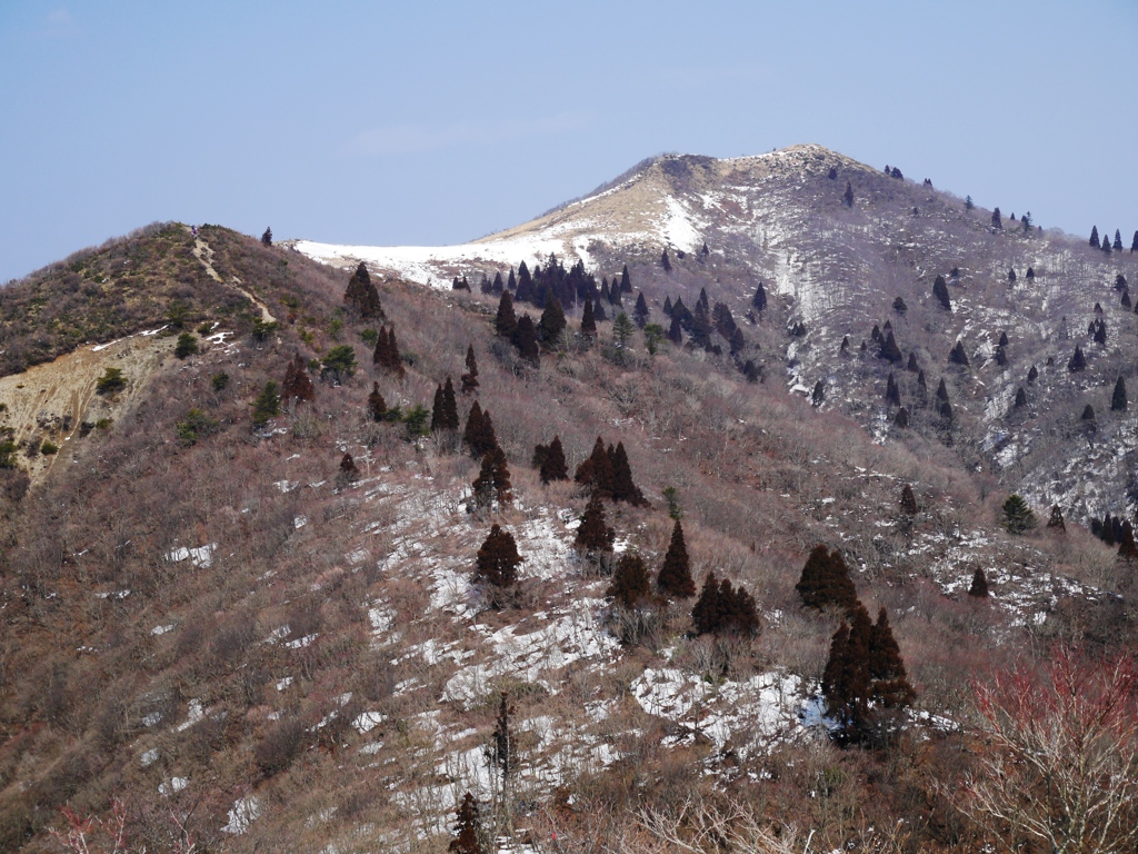 雪解け武奈ヶ岳
