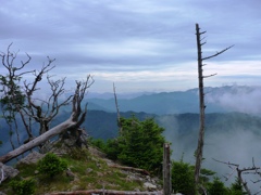 大峰の山並み1