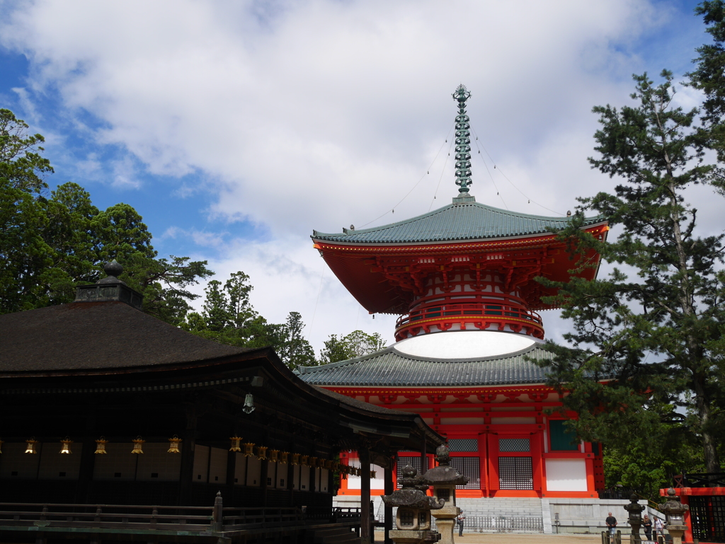 高野山　壇上伽藍