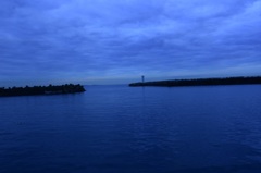 大磯の海