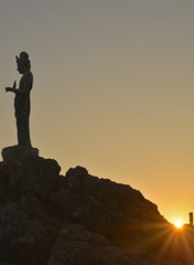 太陽と観音さまのパワー