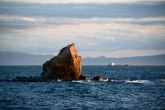 黄昏の恵比寿島