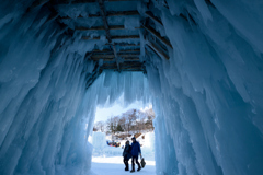 氷のトンネル２