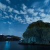 測量山夜景
