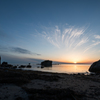 恵比寿島の夕暮れ