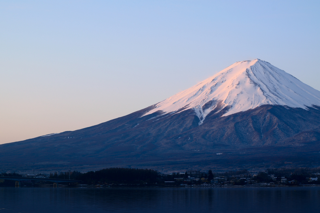 富士山～夜明け２