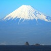 雄大な富士山